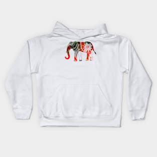 Rasta Elephant Love Kids Hoodie